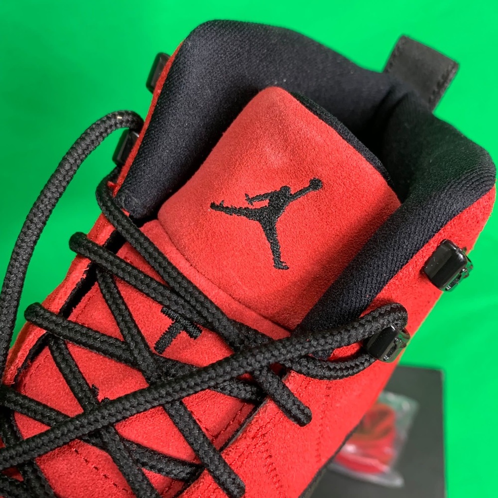 Air Jordan 12 Retro (GS) Varsity Red/Black Size 6Y - Picture 5 of 10